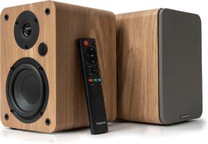 VULKKANO A4 Bluetooth 5.0 Lautsprecher Braun