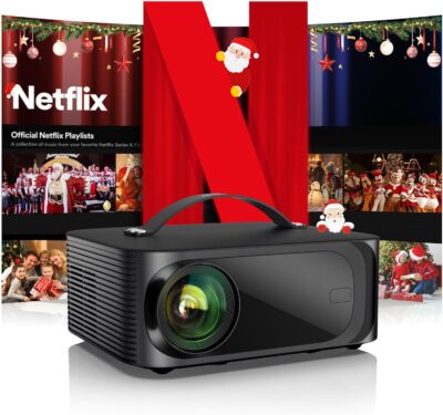 ONOAYO 4K Beamer 30000LM WiFi6 Bluetooth Heimkino 4K Beamer mit WiFi6 und Bluetooth