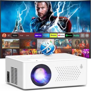 Mini Beamer Full HD 1080P Bluetooth Modell X200