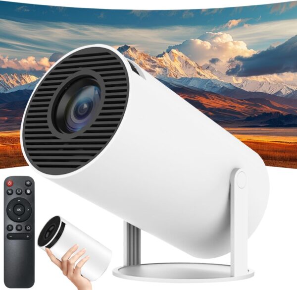 Mini-Projektor 4K mit Bluetooth und WiFi 6
